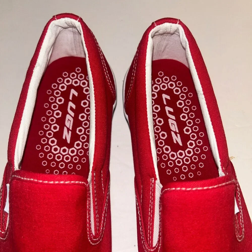 Lugz Red Slip On Men’s Size 11.5